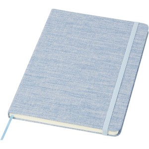 Ramona A5 cotton notebook, Light blue (Notebooks)