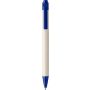 Recycled milk carton ballpen Heike, cobalt blue