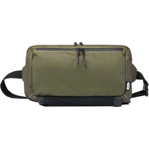 Roam GRS recycled modular sling bag, Green (Backpacks)