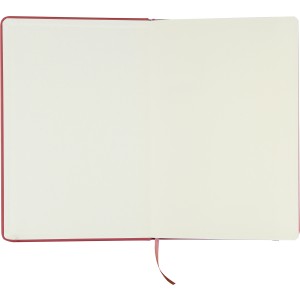 rPET notebook (A5) Eamon, red (Notebooks)