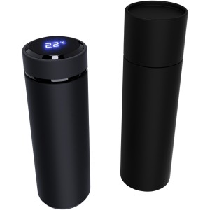 SCX.design D10 insulated smart bottle, Solid black (Thermos)