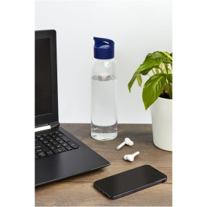 Sky bottle, solid black,Transparent (Sport bottles)