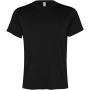 Slam short sleeve men's sports t-shirt, Solid black