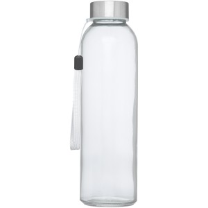 Bodhi 500 ml glass sport bottle, White (Sport bottles)