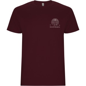 Stafford short sleeve men's t-shirt, Garnet (T-shirt, 90-100% cotton)