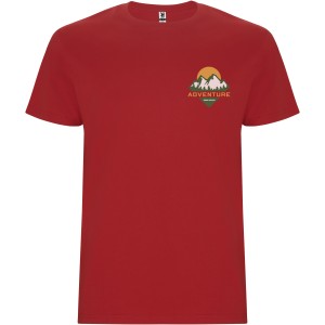 Stafford short sleeve men's t-shirt, Red (T-shirt, 90-100% cotton)