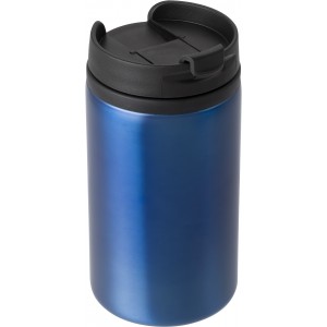 Stainless steel double walled cup Gisela, cobalt blue (Thermos)