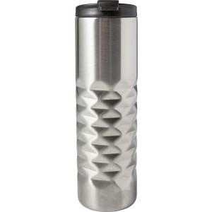 Stainless steel mug Kamir, silver (Thermos)