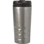 Stainless steel mug Lorraine, silver