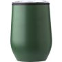 Stainless steel travel mug Zoe, forest green