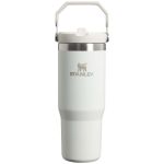 Stanley 890 ml IceFlow<sup>™</sup> flip straw tumbler, Frosted white (10083301)