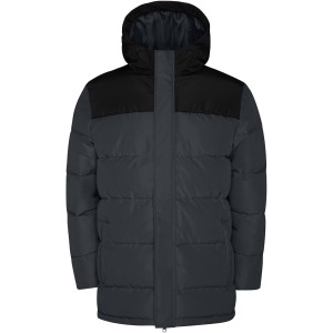 Tallin kids insulated jacket, Ebony, Solid black (Jackets)