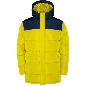 Tallin unisex insulated jacket, Yellow, Navy Blue (Jackets)