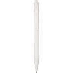 Terra corn plastic ballpoint pen, White (10774301)
