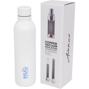 Thor 510 ml copper vacuum insulated sport bottle, White (Thermos)