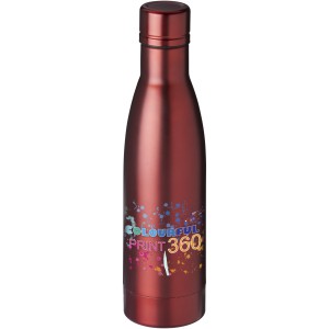 Vasa 500 ml copper vacuum insulated sport bottle, Red (Thermos)