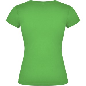 Victoria short sleeve women's v-neck t-shirt, Tropical Green (T-shirt, 90-100% cotton)