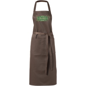 Viera apron with 2 pockets, Brown (Apron)