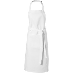 Viera apron with 2 pockets, White (Apron)