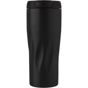 Waves 450 ml copper vacuum insulated tumbler, Solid black (Glasses)