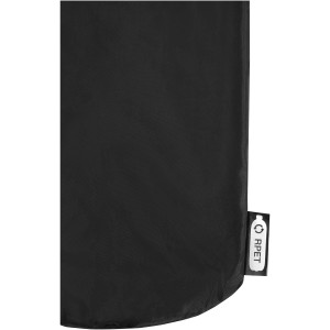 Willow RPET polar fleece blanket, Solid black (Blanket)