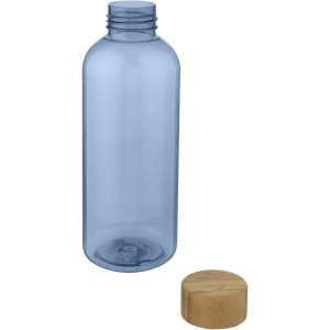 Ziggs 650 ml recycled plastic water bottle, Transparent blue (Water bottles)