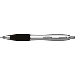 ABS ballpen Cardiff, black (Plastic pen)