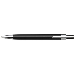 ABS ballpen Jarod, black (Plastic pen)