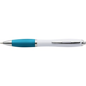 ABS ballpen Swansea, light blue (Plastic pen)