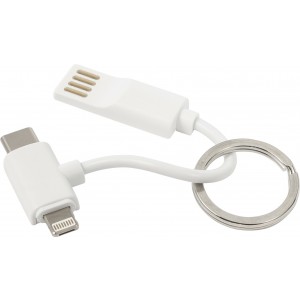 ABS cable set Elfriede, white (Eletronics cables, adapters)