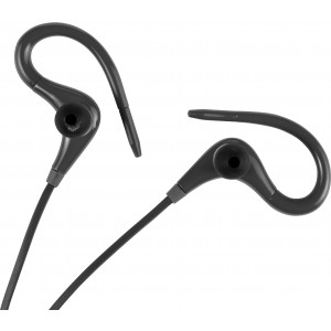 ABS earphones Cecilio, black (Earphones, headphones)