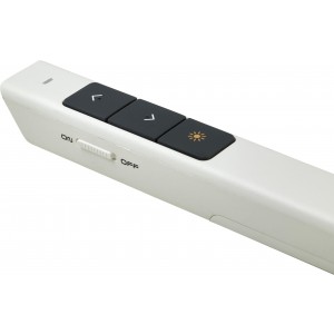 ABS laser pointer Manon, white (Laser pointers)