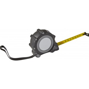 ABS tape measure Iris, black (Measure instruments)