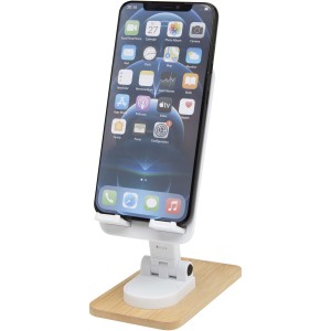 Alfirk recycled plastic foldeable desk phone stand with bamb