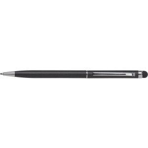 Aluminium ballpen Irina, black