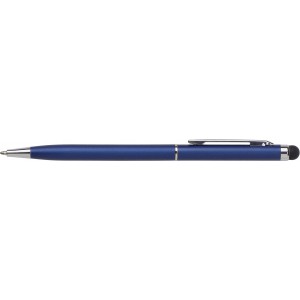 Aluminium ballpen Irina, cobalt blue
