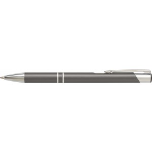 Aluminium ballpen Delia, grey