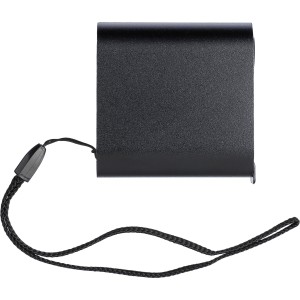 Aluminium tape measure Frances, black