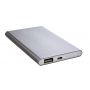 Aluminium power bank Ezra, gun metal