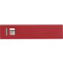 Aluminium power bank Kathy, red