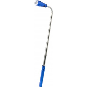 Aluminium torch Aya, cobalt blue (Lamps)