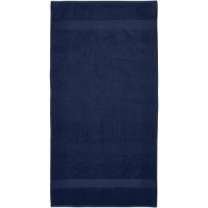 Amelia 450 g/m2 cotton bath towel 70x140 cm, Navy (Towels)