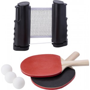 ABS table tennis set Melinda, black