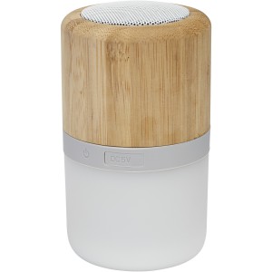 Aurea bamboo Bluetooth? speaker with light, Wood (Speakers, radios)