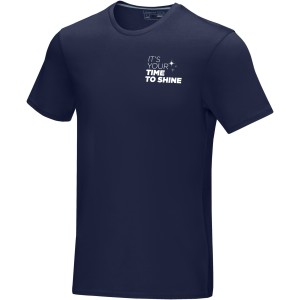 Azurite short sleeve men's  organic t-shirt, Navy (T-shirt, 90-100% cotton)