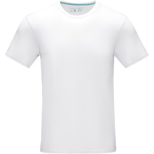 Azurite short sleeve men's  organic t-shirt, White (T-shirt, 90-100% cotton)