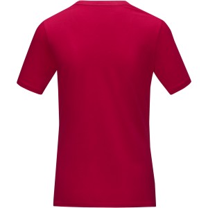 Azurite short sleeve women's  organic t-shirt, Red (T-shirt, 90-100% cotton)