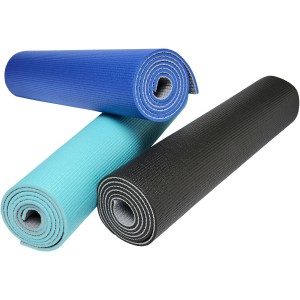 Babaji yoga mat, Royal blue, Grey (Sports equipment)