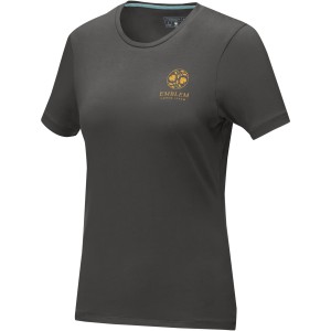 Balfour short sleeve women's  organic t-shirt, Storm grey (T-shirt, 90-100% cotton)