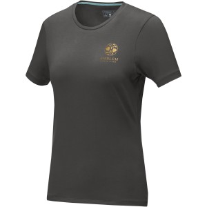 Balfour short sleeve women's  organic t-shirt, Storm grey (T-shirt, 90-100% cotton)